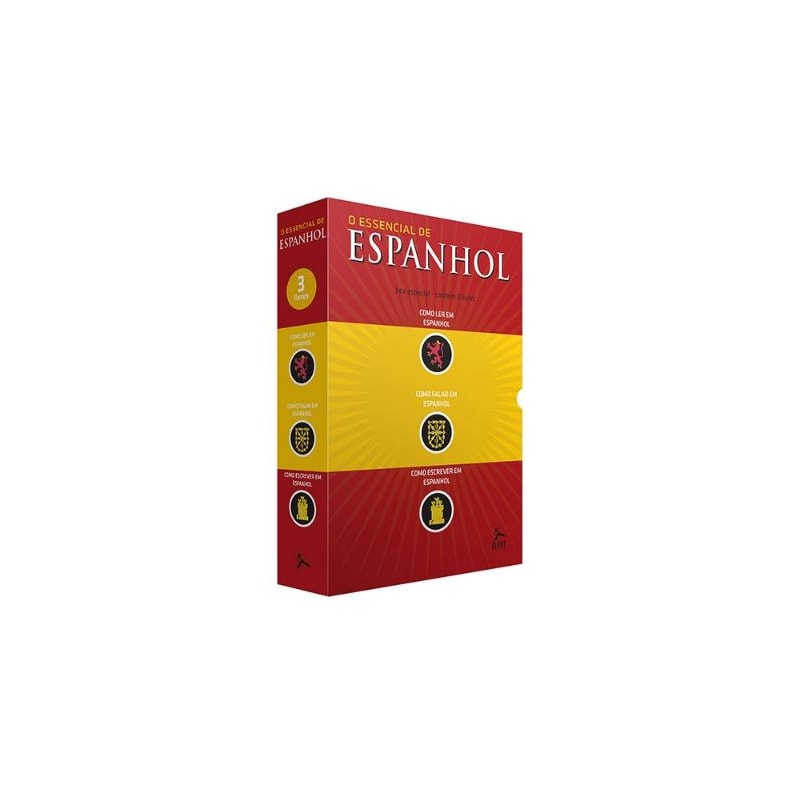 BOX DE LIVROS - O ESSENCIAL DE ESPANHOL                (3 VOLUMES)