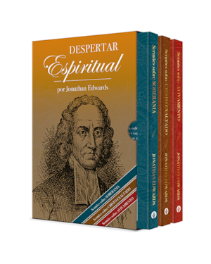Box - Despertar espiritual - Jonathan Edwards: Um contive único e pessoal para conhecermos a Deus com todo nosso ser.