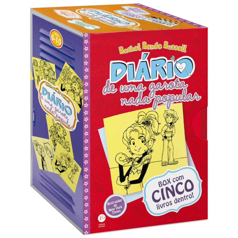 BOX DIÁRIO DE UMA GAROTA NADA POPULAR (VOL. 6 A 10 - EDIÇÃO DE BOLSO)