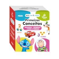 BOX DISNEY BABY PRIMEIROS CONCEITOS - PALAVRAS, NÚMEROS, CORES E FORMAS