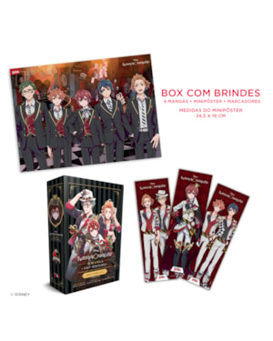 BOX DISNEY TWISTED-WONDERLAND: O MANGÁ - LIVRO DE HEARTSLABYUL