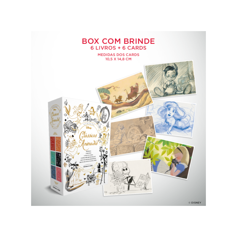 BOX DISNEY VINTAGE - CLÁSSICOS ANIMADOS