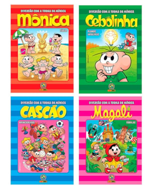 Box diversão com a turma da mônica