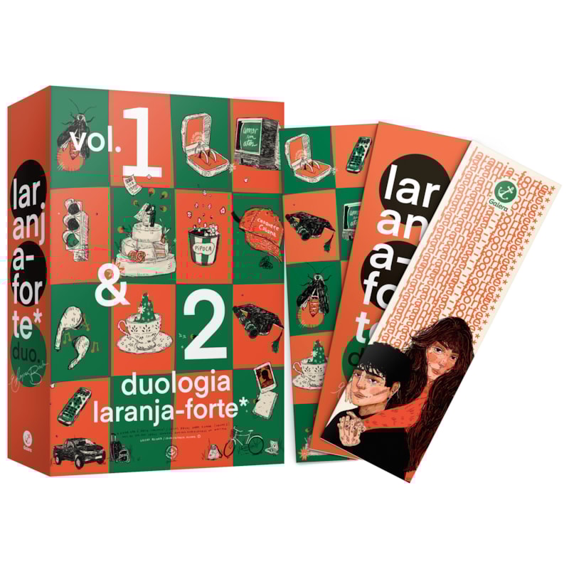 BOX DUOLOGIA LARANJA-FORTE