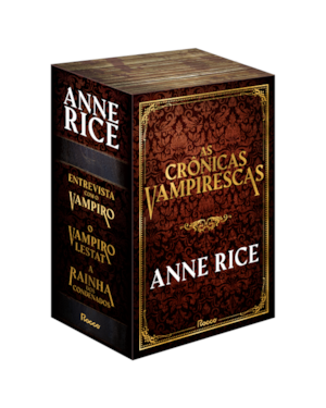 BOX ESPECIAL CRÔNICAS VAMPIRESCAS - ANNE RICE (3 LIVROS CAPA DURA)