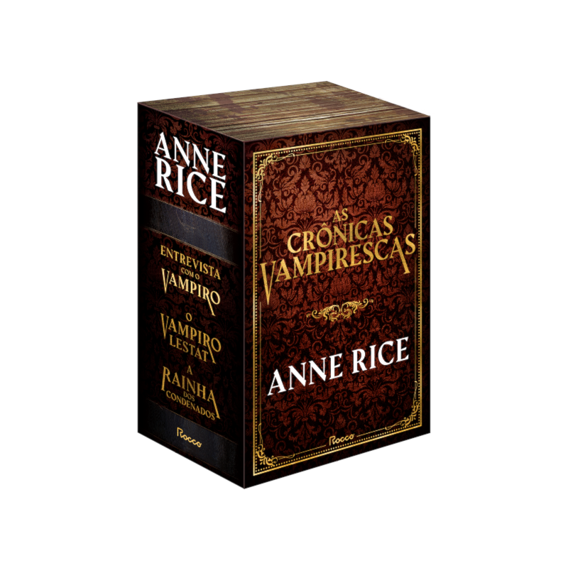 BOX ESPECIAL CRÔNICAS VAMPIRESCAS - ANNE RICE (3 LIVROS CAPA DURA)
