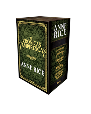 BOX ESPECIAL CRÔNICAS VAMPIRESCAS - ANNE RICE (4 LIVROS CAPA DURA)