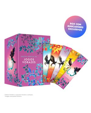 BOX ESPECIAL DE COLECIONADOR JOGOS VORAZES