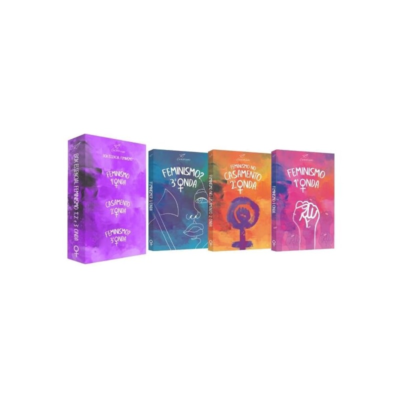BOX ESSENCIAL DO FEMINISMO 1, 2 E 3 ONDA - (3 VOLUMES)