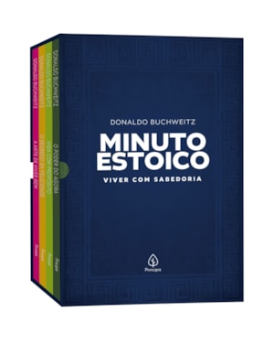 BOX ESTOICISMO: 4 LIVROS PARA VIVER COM SABEDORIA - COLEÇÃO MINUTO ESTOICO