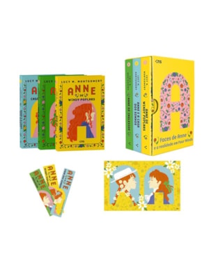 BOX FACES DE ANNE E A REALIDADE EM FOUR WINDS - EDIÇÃO DE LUXO + FITILHO + PÔSTER