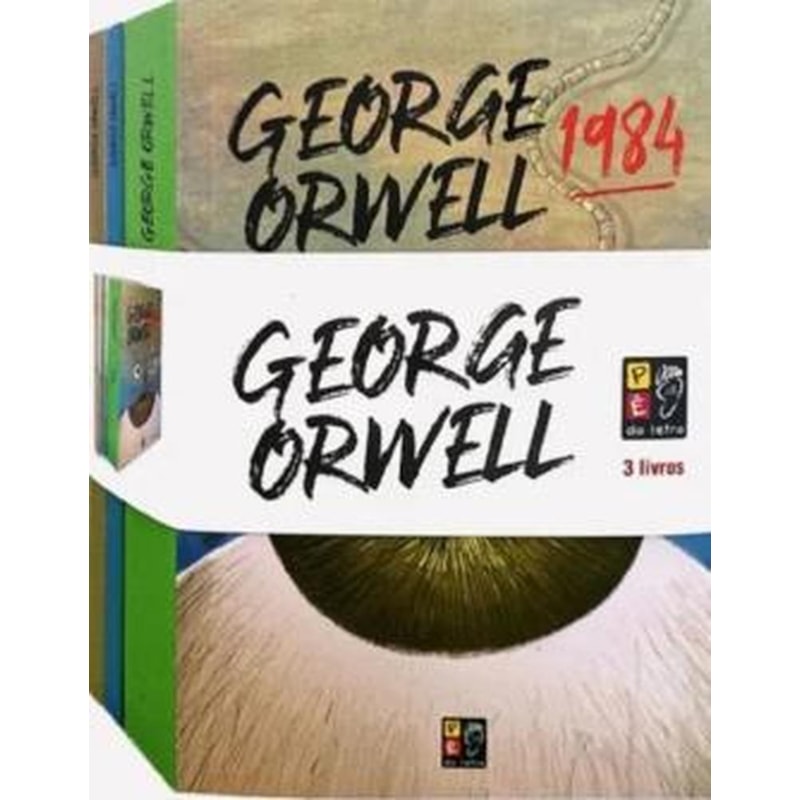 BOX - GEORGE ORWELL - CINTA COM 3 TITULOS