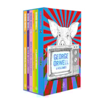 BOX GEORGE ORWELL COM 6 LIVROS, PÔSTER E MARCADOR DE PÁGINA