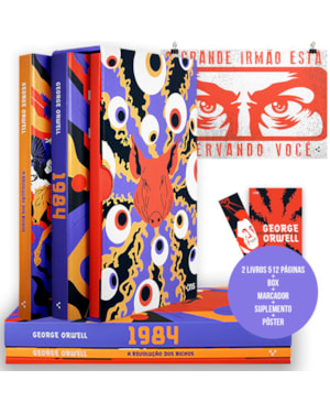 BOX GEORGE ORWELL - O HORIZONTE (2 LIVROS + PÔSTER + SUPLEMENTO)