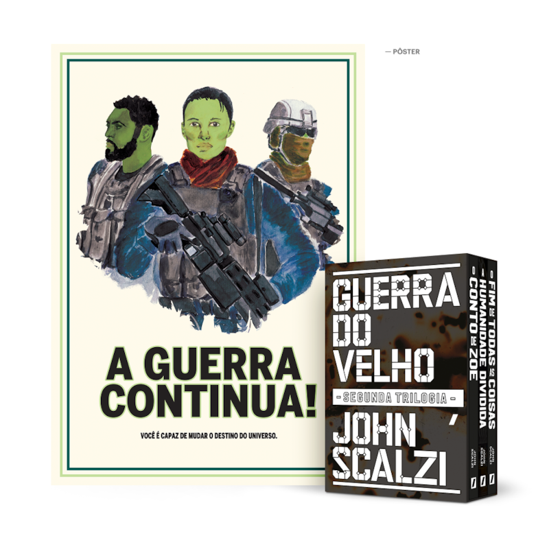 Box guerra do velho - segunda trilogia