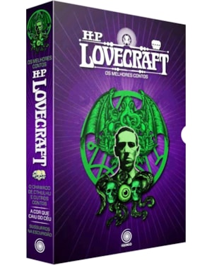 BOX H. P. LOVECRAFT: O MELHORES CONTOS + PÔSTER + MARCADORES