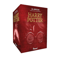 BOX HARRY POTTER PREMIUM VERMELHO (7 LIVROS EM CAPA DURA)