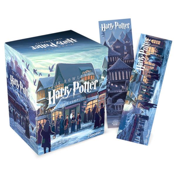 BOX HARRY POTTER SCHOLASTIC - CASTELO (CAIXA AZUL) - Livraria Loyola