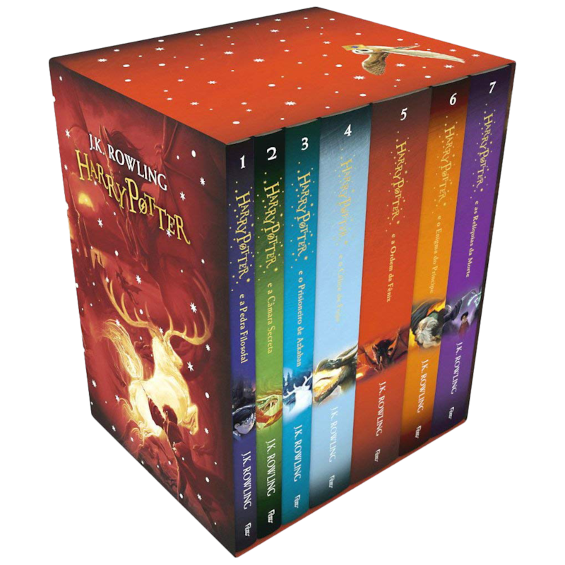BOX HARRY POTTER VERMELHO (EDIÇÃO