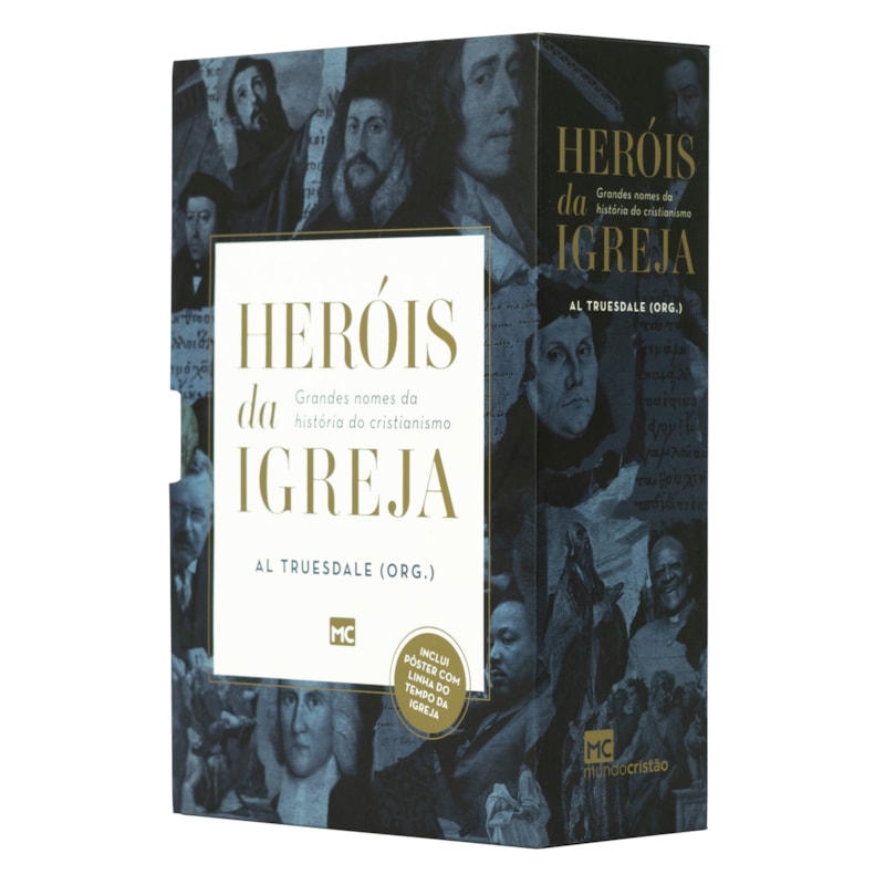 BOX HERÓIS DA IGREJA - GRANDES NOMES DA HISTÓRIA DO CRISTIANISMO