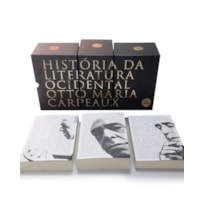 BOX - HISTÓRIA DA LITERATURA OCIDENTAL, 3 VOLS. (CARPEAUX)