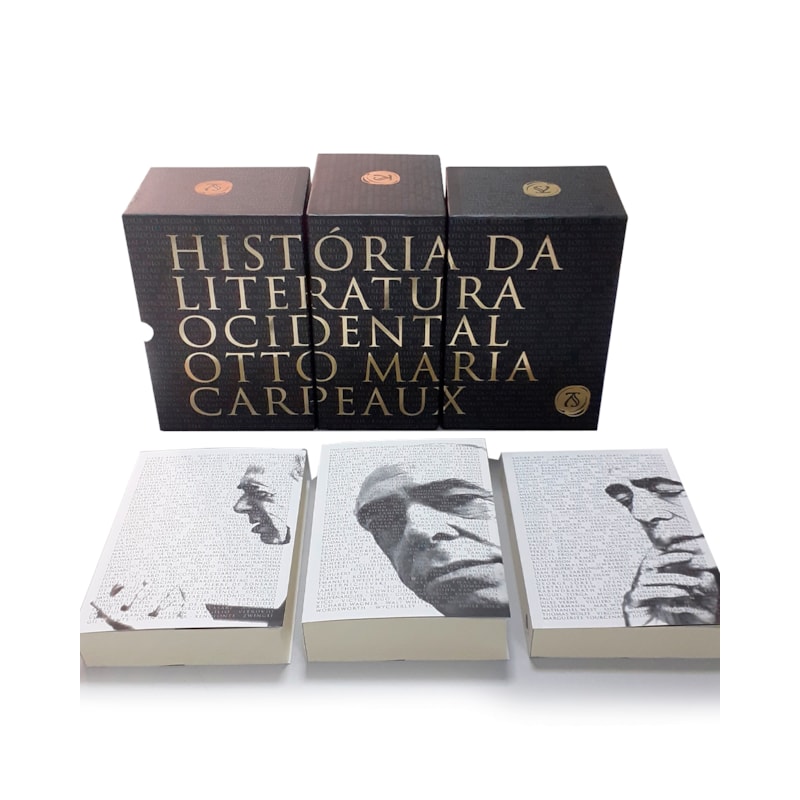 BOX - HISTÓRIA DA LITERATURA OCIDENTAL, 3 VOLS. (CARPEAUX)