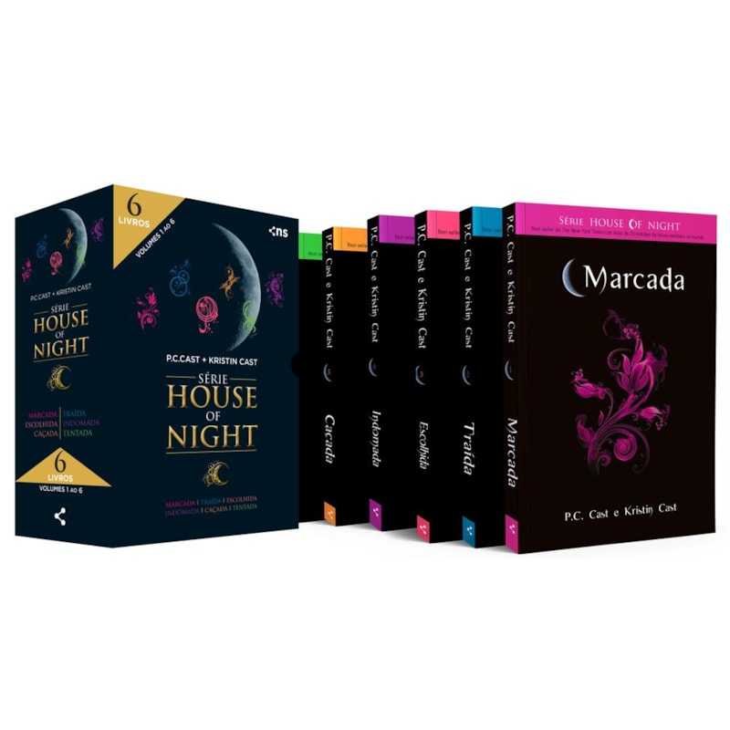 BOX HOUSE OF NIGHT - SLIM: COLEÇÃO COMPLETA V.1 (LIVROS 1 A 6)