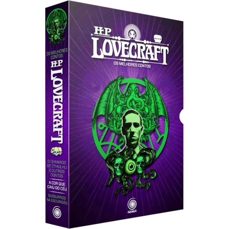 BOX HP LOVECRAFT : OS MELHORES CONTOS - 3 VOLUMES ED: OUT/2020: + PÔSTER + MARCADORES