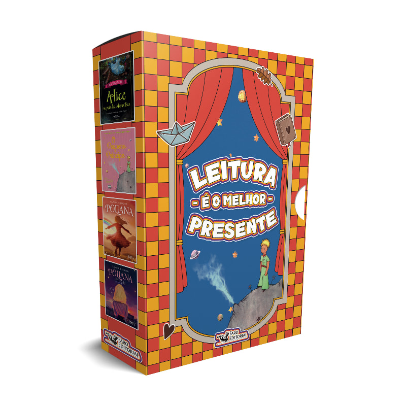 BOX - LEITURA É O MELHOR PRESENTE