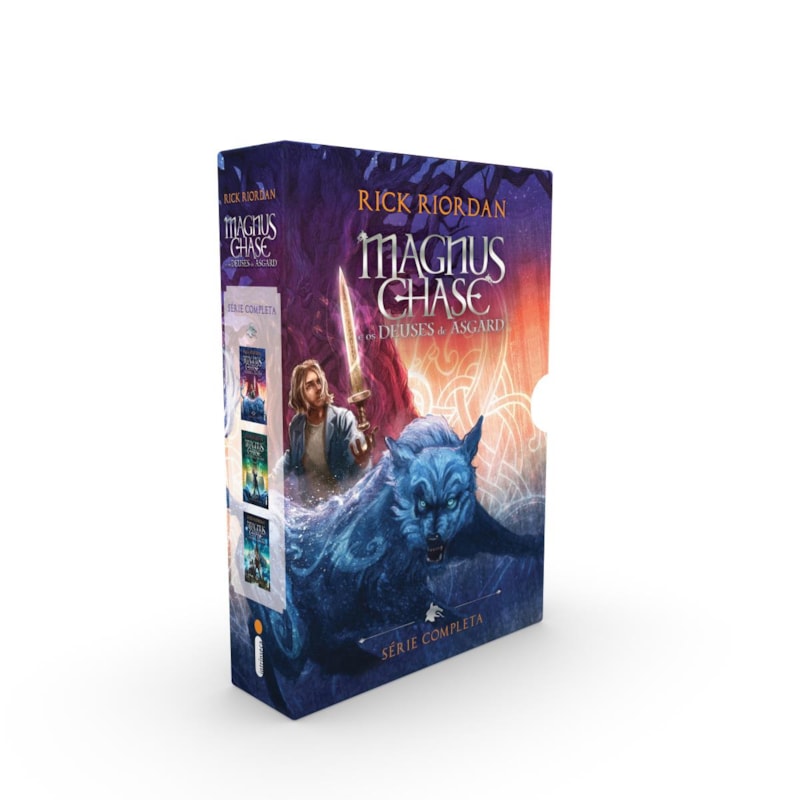 BOX MAGNUS CHASE E OS DEUSES DE ASGARD
