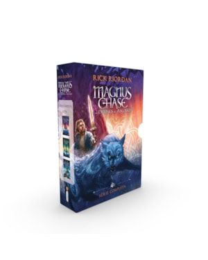 BOX MAGNUS CHASE E OS DEUSES DE ASGARD