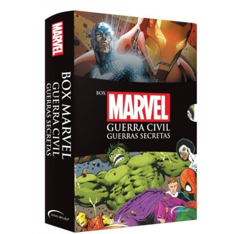 BOX MARVEL GUERRA CIVIL - GUERRAS SECRETAS