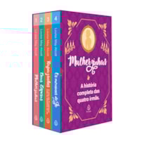BOX MULHERZINHAS: A HISTÓRIA COMPLETA COM 4 LIVROS, BLOCO DE ANOTAÇÕES E MARCADOR DE PÁGINA: A HISTÓRIA COMPLETA