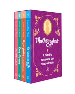 BOX MULHERZINHAS: A HISTÓRIA COMPLETA COM 4 LIVROS, BLOCO DE ANOTAÇÕES E MARCADOR DE PÁGINA: A HISTÓRIA COMPLETA