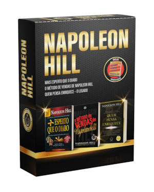 Box Napoleon Hill - Sucesso e abundância: Mais Esperto que o Diabo + As Regras de Ouro + Quem Pensa Enriquece - o Legado