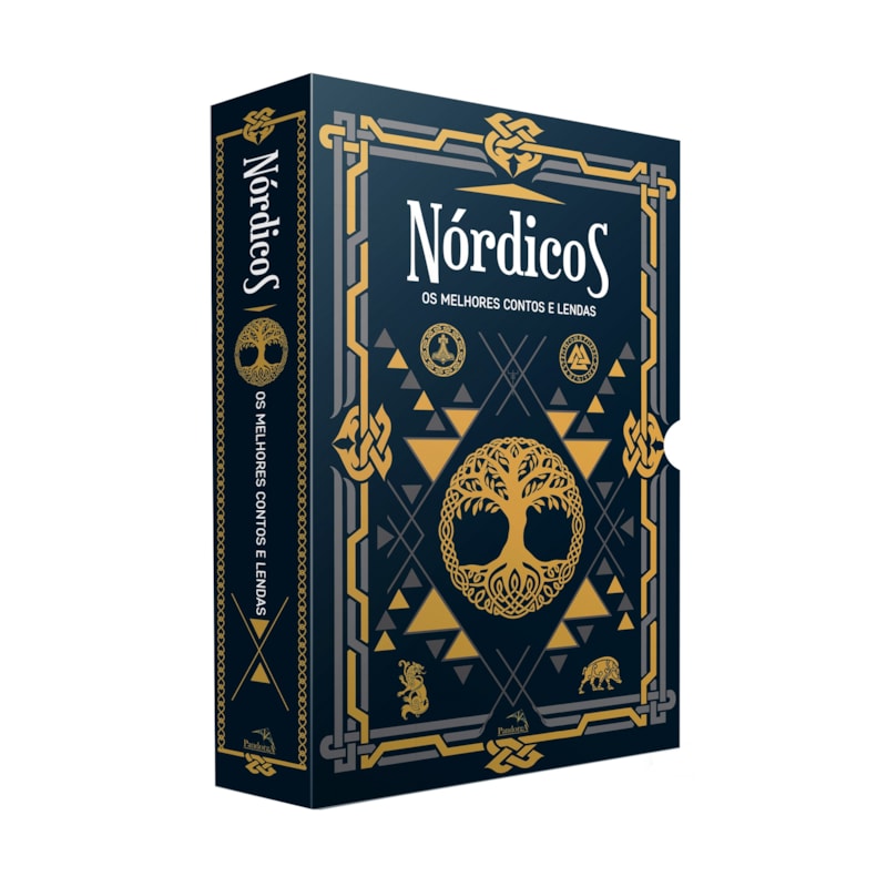 BOX NÓRDICOS: OS MELHORES CONTOS E LENDAS - 2 LIVROS + PÔSTER + MARCADORES DE PÁGINAS