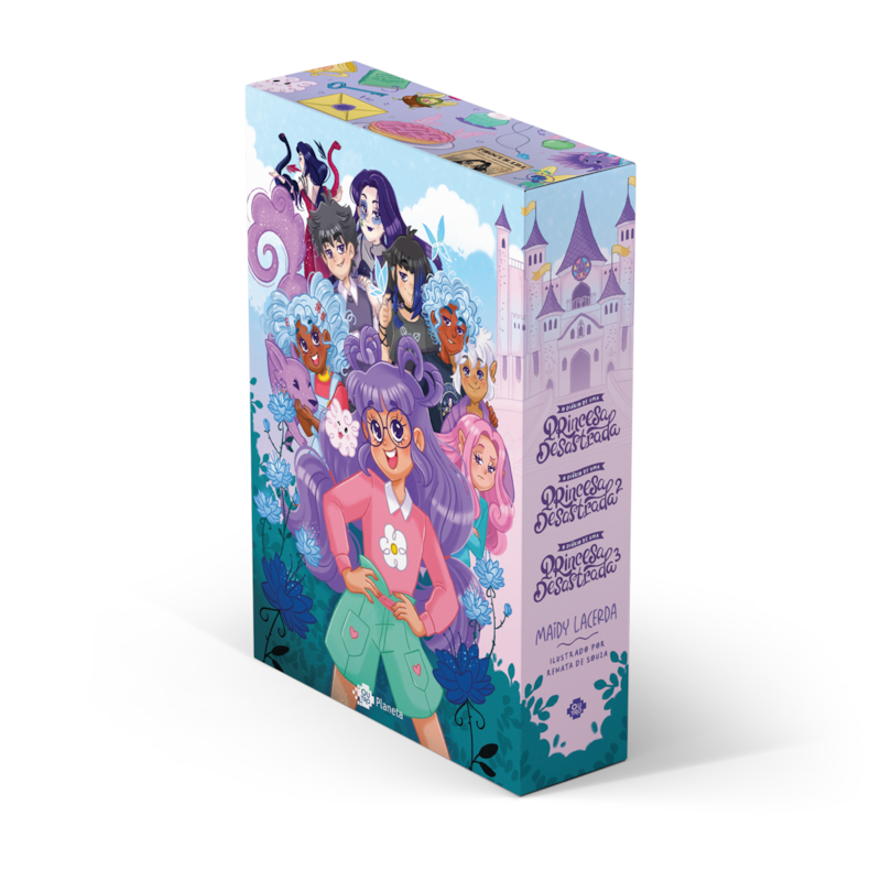 BOX - O DIÁRIO DE UMA PRINCESA DESASTRADA: COM PÔSTER E CAPAS INÉDITAS
