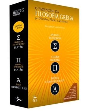 BOX - O ESSENCIAL DA FILOSOFIA GREGA -                    (3 VOLUMES)