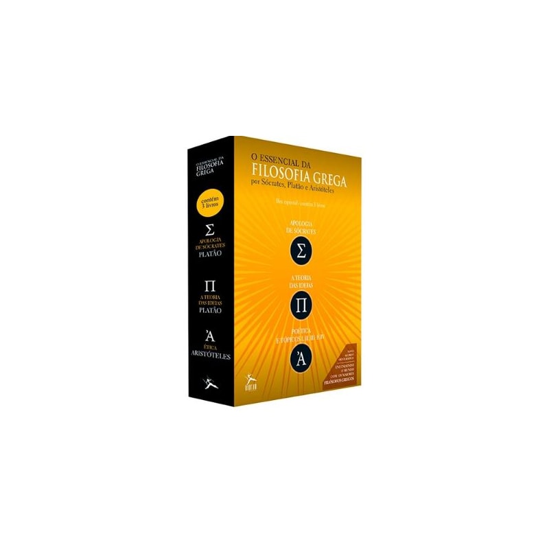 BOX - O ESSENCIAL DA FILOSOFIA GREGA -                    (3 VOLUMES)