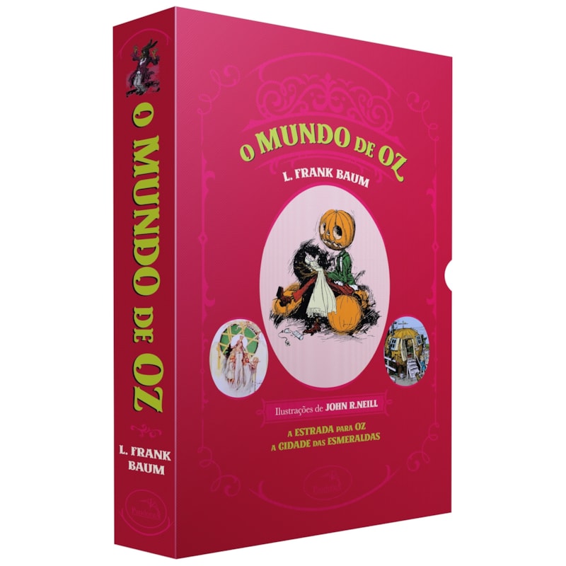 BOX O MÁGICO DE OZ III: A ESTRADA PARA OZ E A CIDADE DAS ESMERALDAS + BRINDES