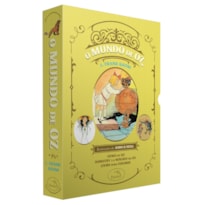 BOX O MUNDO DE OZ: OZMA DE OZ + DOROTHY E O MÁGICO EM OZ + LIVRO PARA COLORIR: (ACOMPANHA PÔSTER E MARCADORES)
