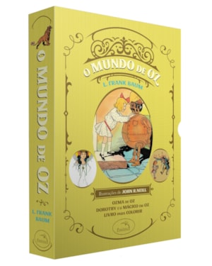 BOX O MUNDO DE OZ: OZMA DE OZ + DOROTHY E O MÁGICO EM OZ + LIVRO PARA COLORIR: (ACOMPANHA PÔSTER E MARCADORES)