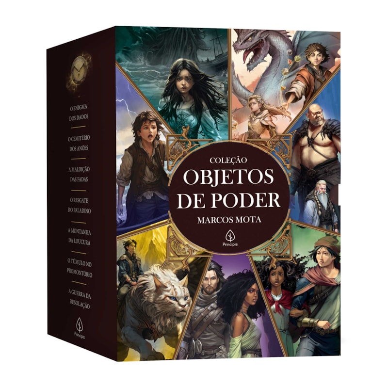 BOX OBJETOS DE PODER - A SAGA COMPLETA