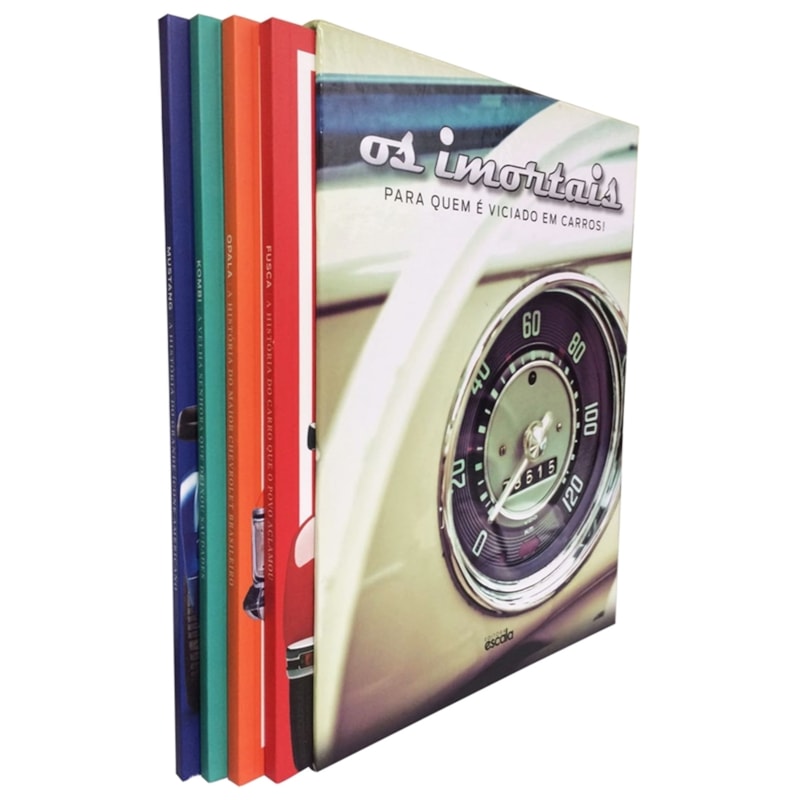 BOX OS IMORTAIS - 4 VOLUMES: PARA QUEM É VICIADO EM CARROS