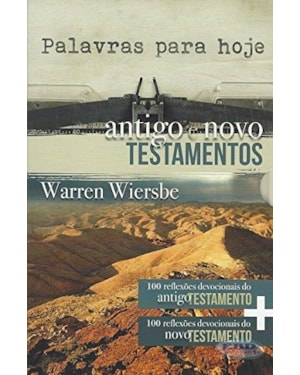 Box - Palavras para hoje (Antigo e Novo Testamentos): 100 reflexões devocionais do antigo testamento + 100 100 reflexões devocionais do novo testamento