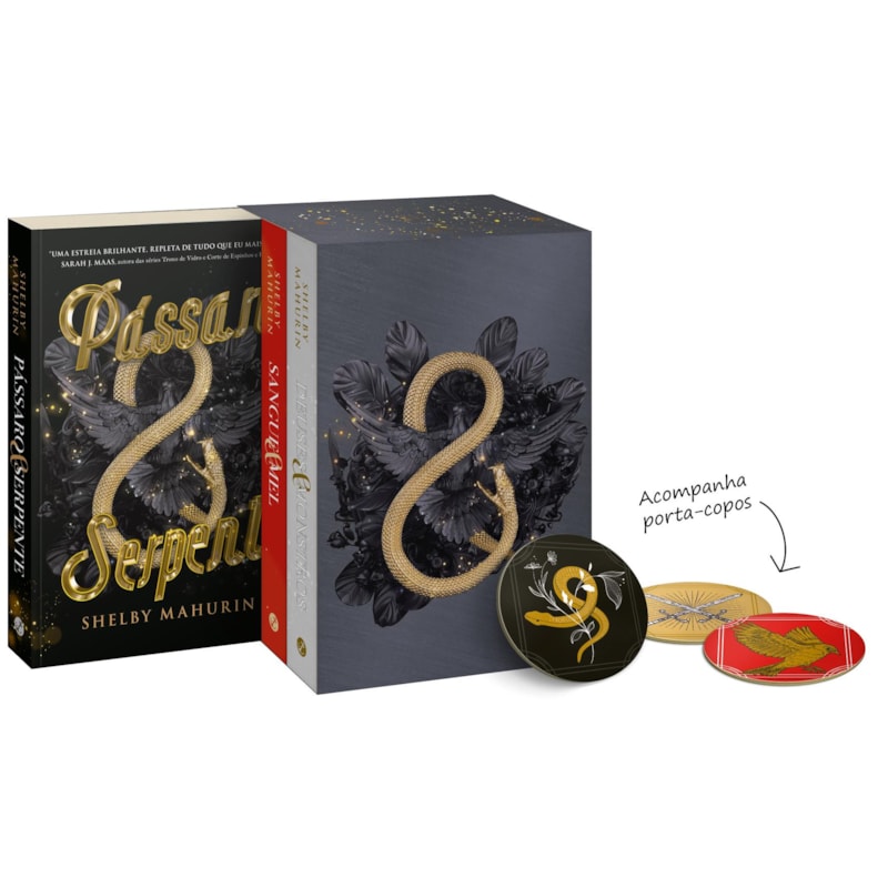 BOX PÁSSARO E SERPENTE