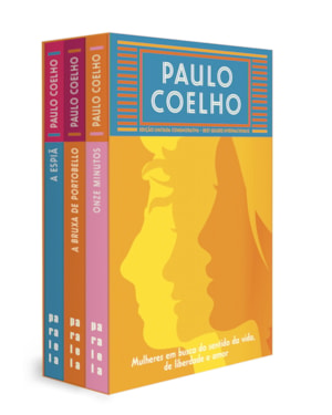 BOX PAULO COELHO - COLEÇÃO TRÊS MULHERES: A BRUXA DE PORTOBELLO, ONZE MINUTOS E A ESPIÃ