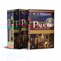 Box Paulo E A Fidelidade De Deus - N. T. Wright - 3 Volumes