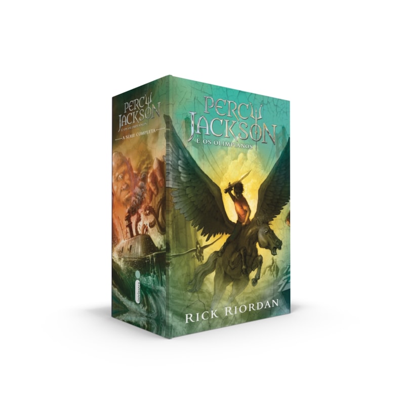 BOX PERCY JACKSON E OS OLIMPIANOS
