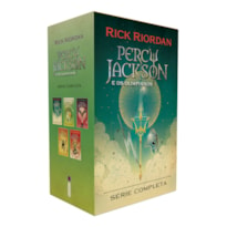 BOX PERCY JACKSON E OS OLIMPIANOS - NOVA EDIÇÃO